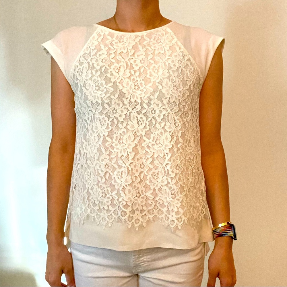 Club Monaco white top